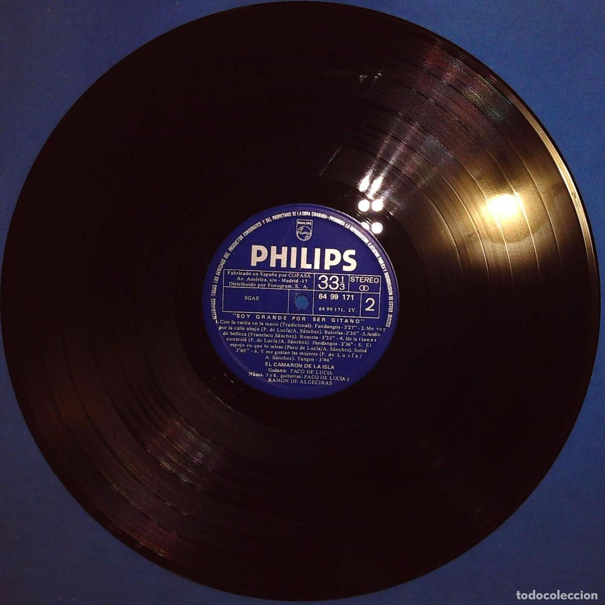 Discos de vinilo: 2 LPS DE CAMAR&Oacute;N DE LA ISLA - Foto 10
