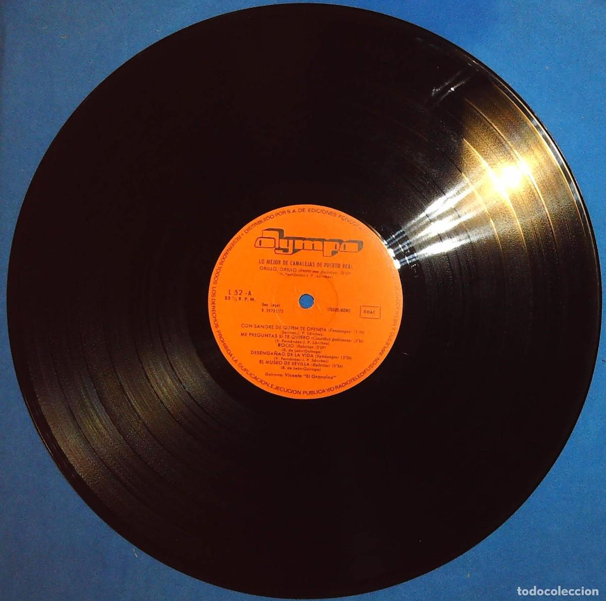 Discos de vinilo: 2 LPS DE CANALEJAS DE PUERTO REAL - Foto 7
