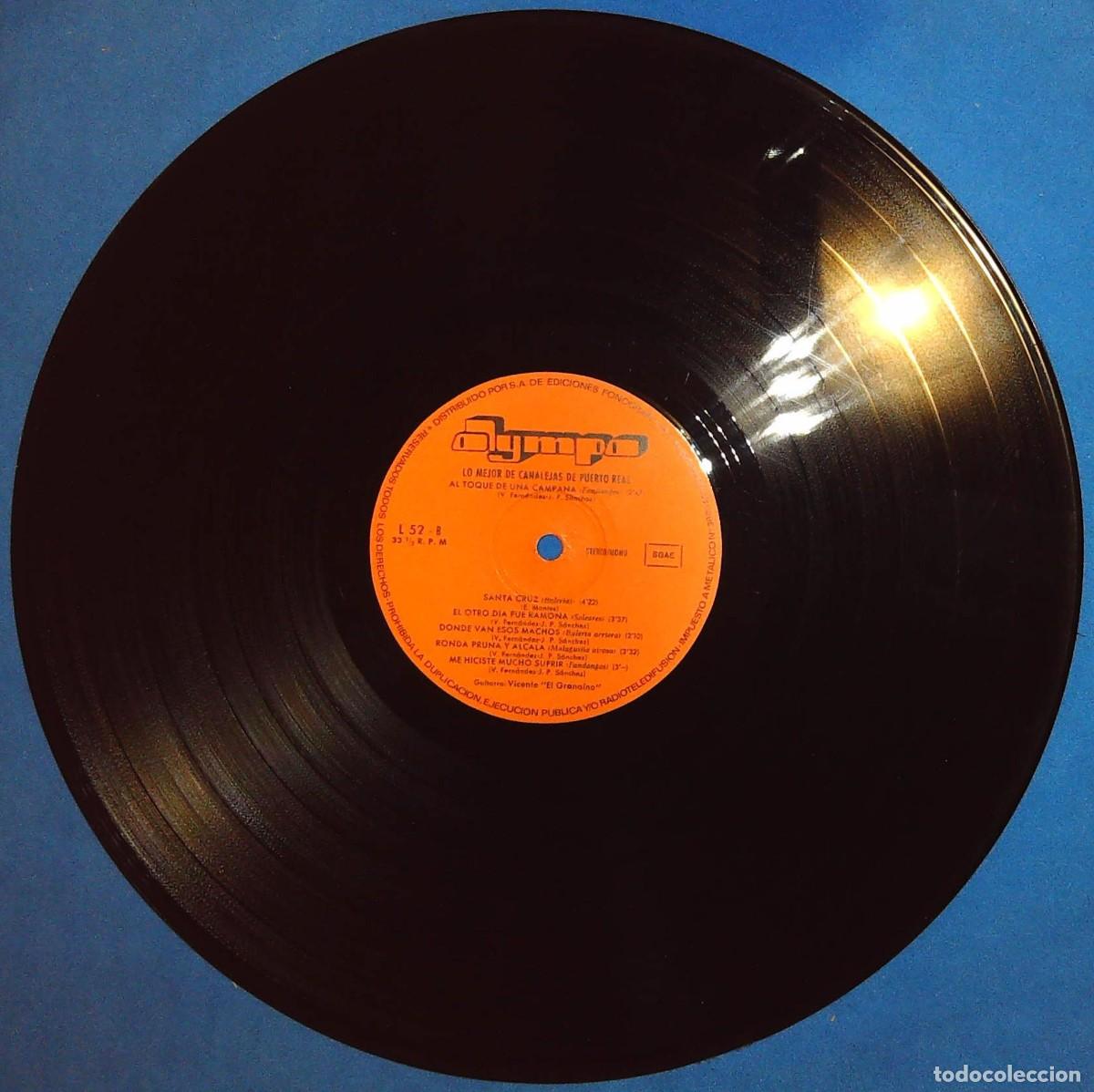 Discos de vinilo: 2 LPS DE CANALEJAS DE PUERTO REAL - Foto 8