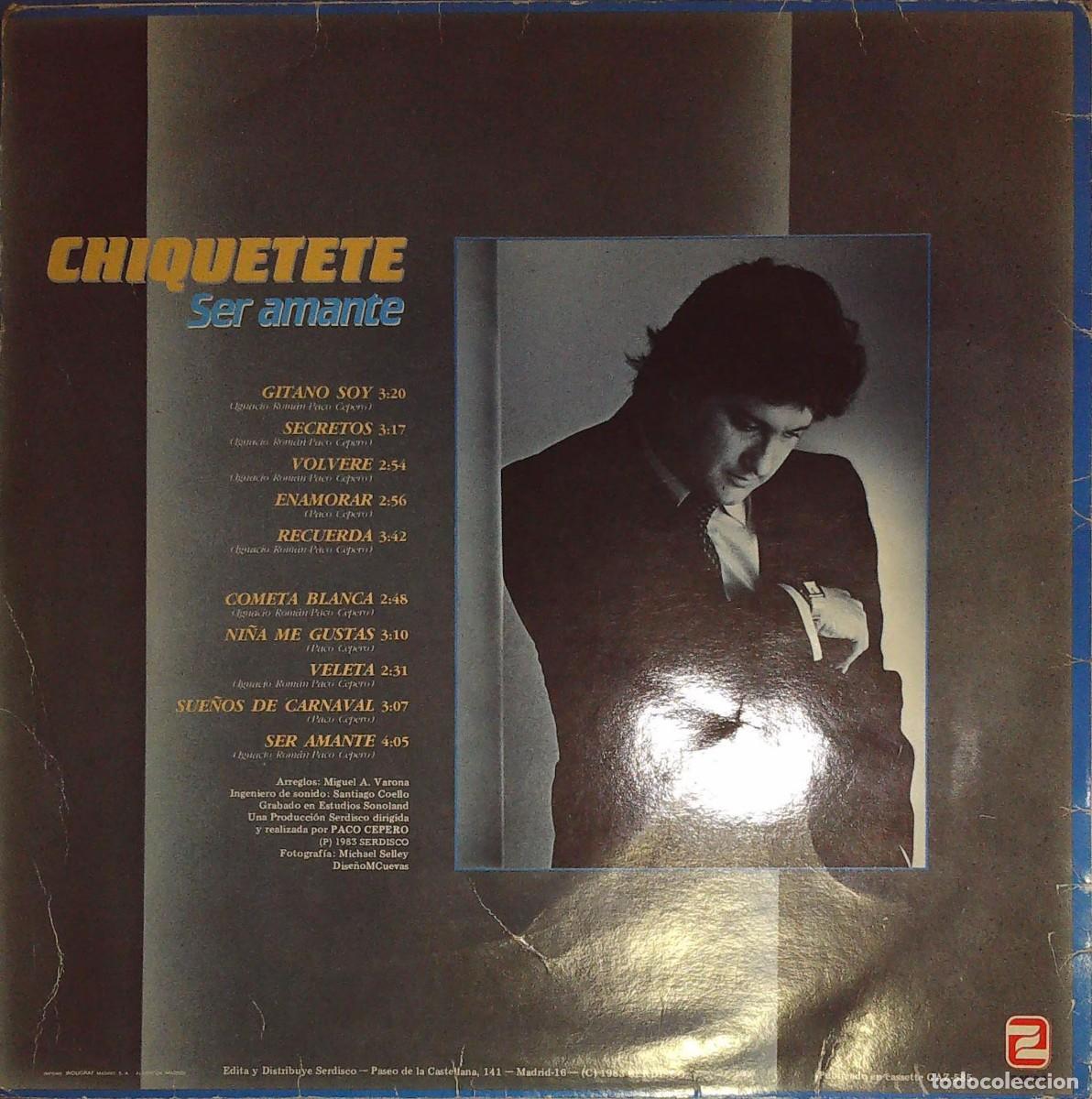 Discos de vinilo: 2 LPS CHIQUETETE - Foto 2