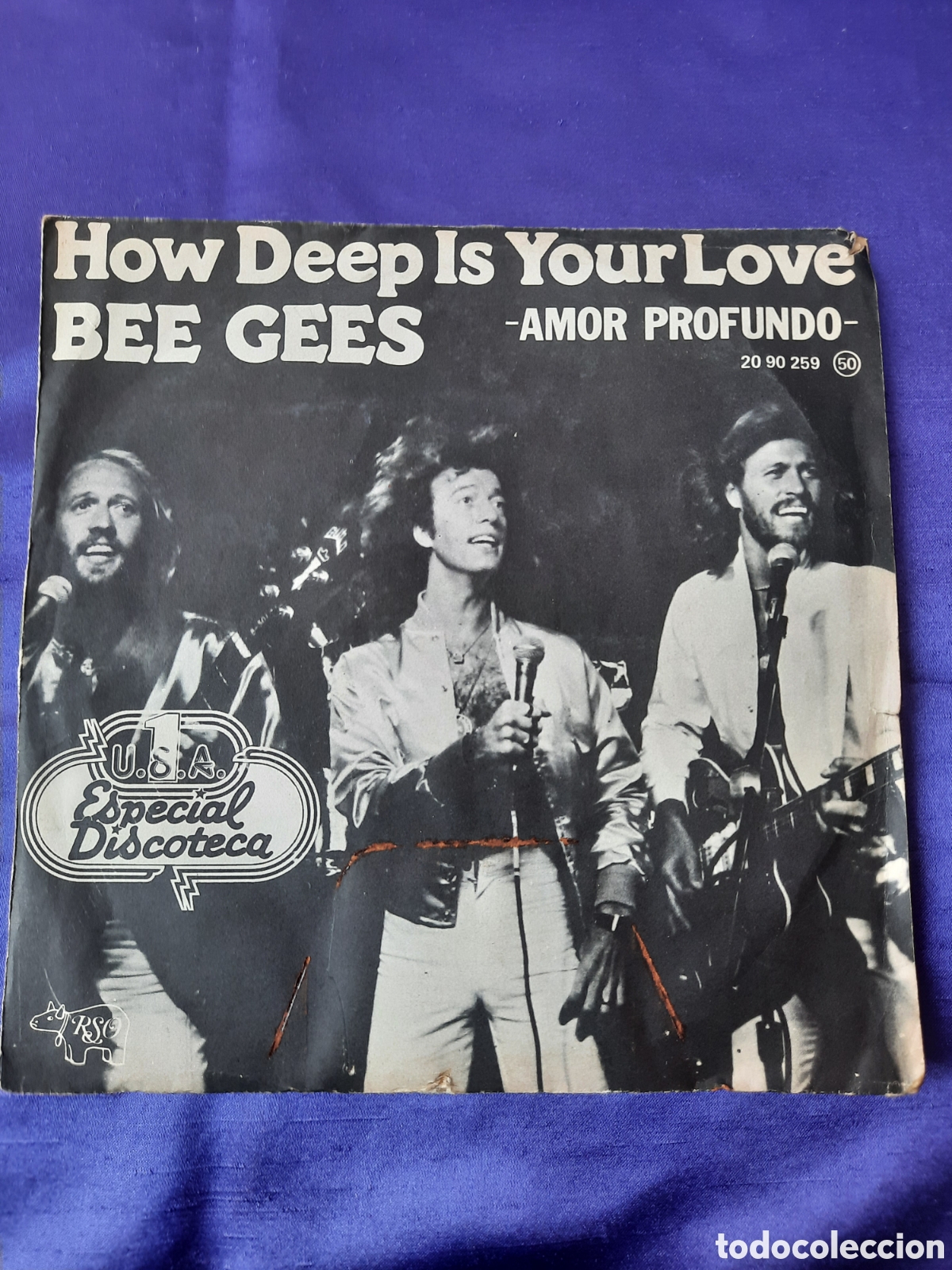 Discos de vinilo: BEE GEES How Deep is Your Love 1977 - Foto 1
