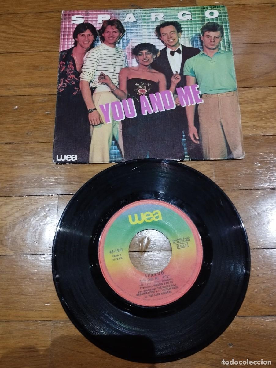 Discos de vinilo: SPARGO - YOU AND ME - SINGLE 1980 - Foto 1