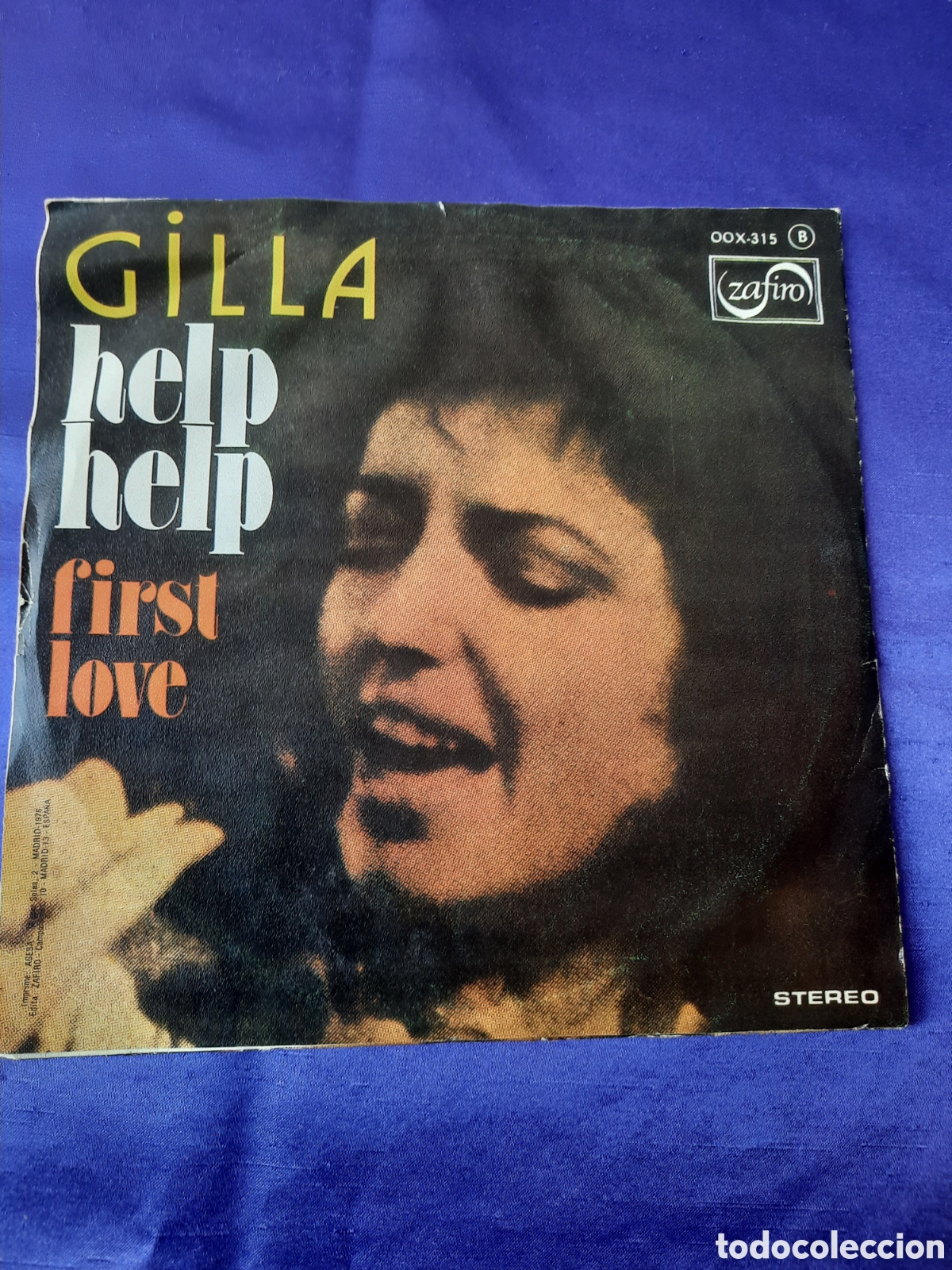 Discos de vinilo: Gilla Help help first Love 1976 - Foto 1