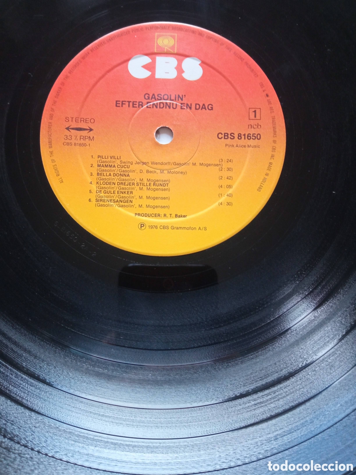 Discos de vinilo: Gasolin - Efter endnu en dag - Foto 3