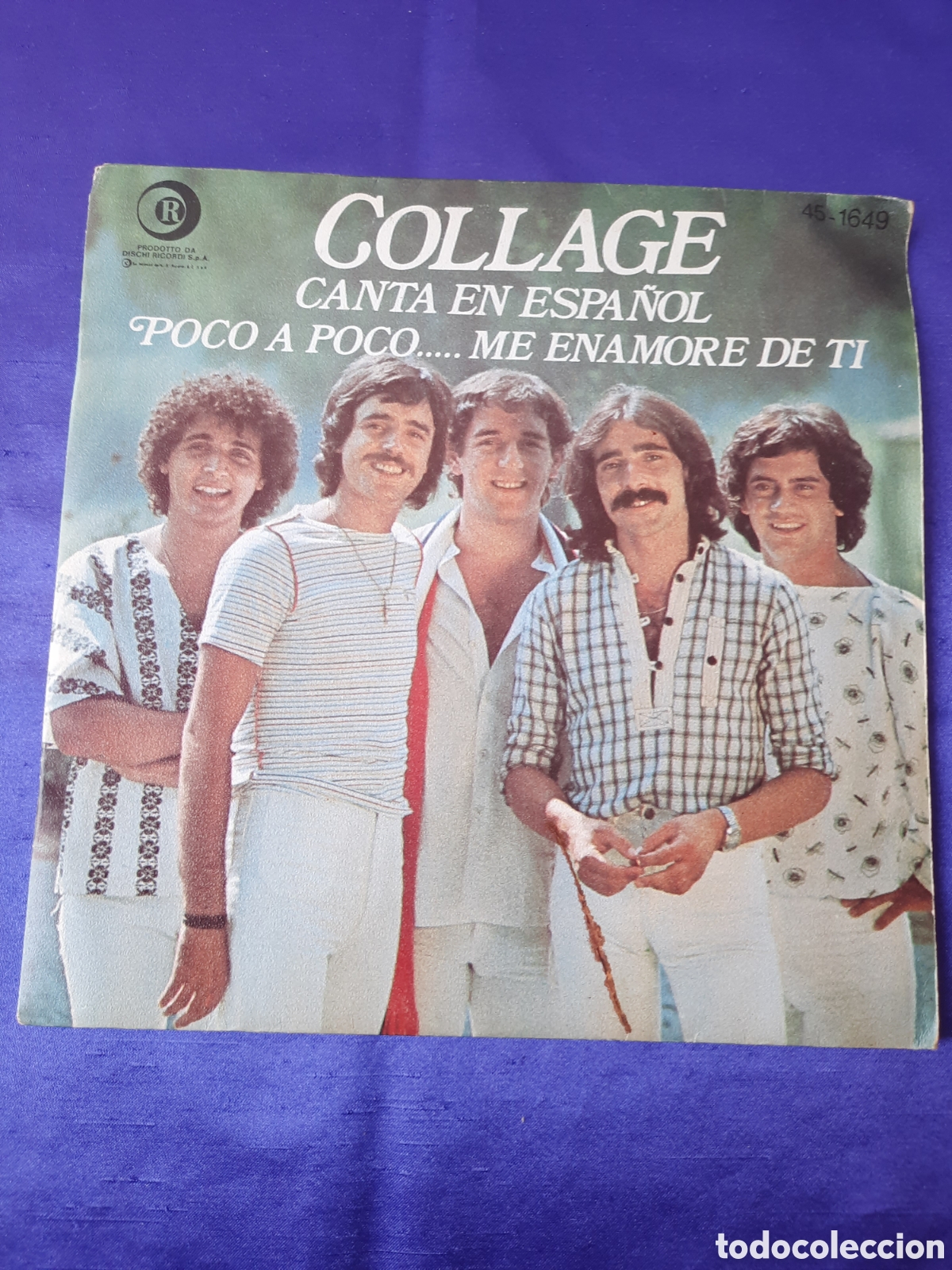 Dischi in vinile: Collage canta en espa&ntilde;ol poco a poco ... 1978