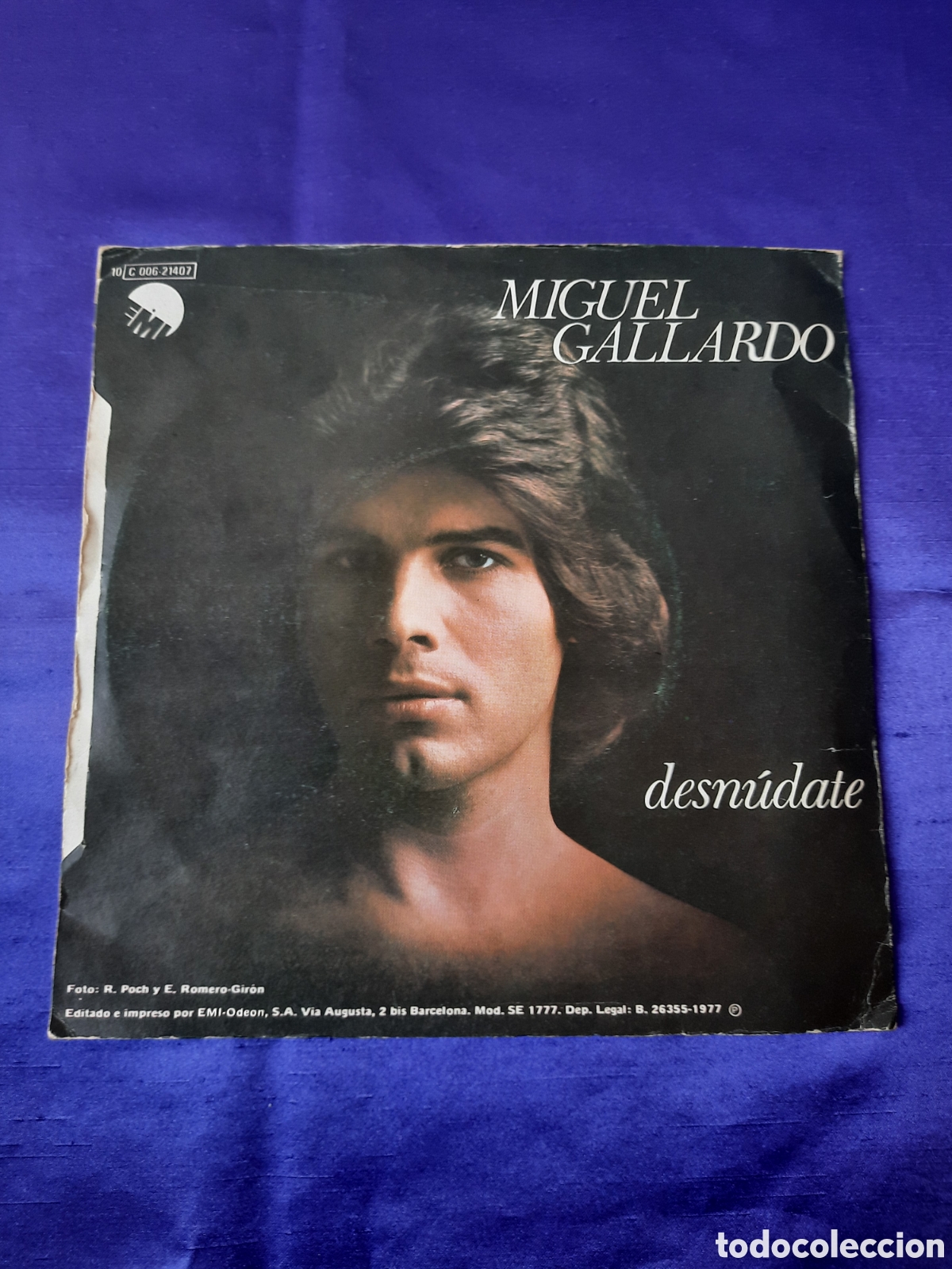 Discos de vinilo: Miguel Gallardo desnudate 1977 - Foto 2