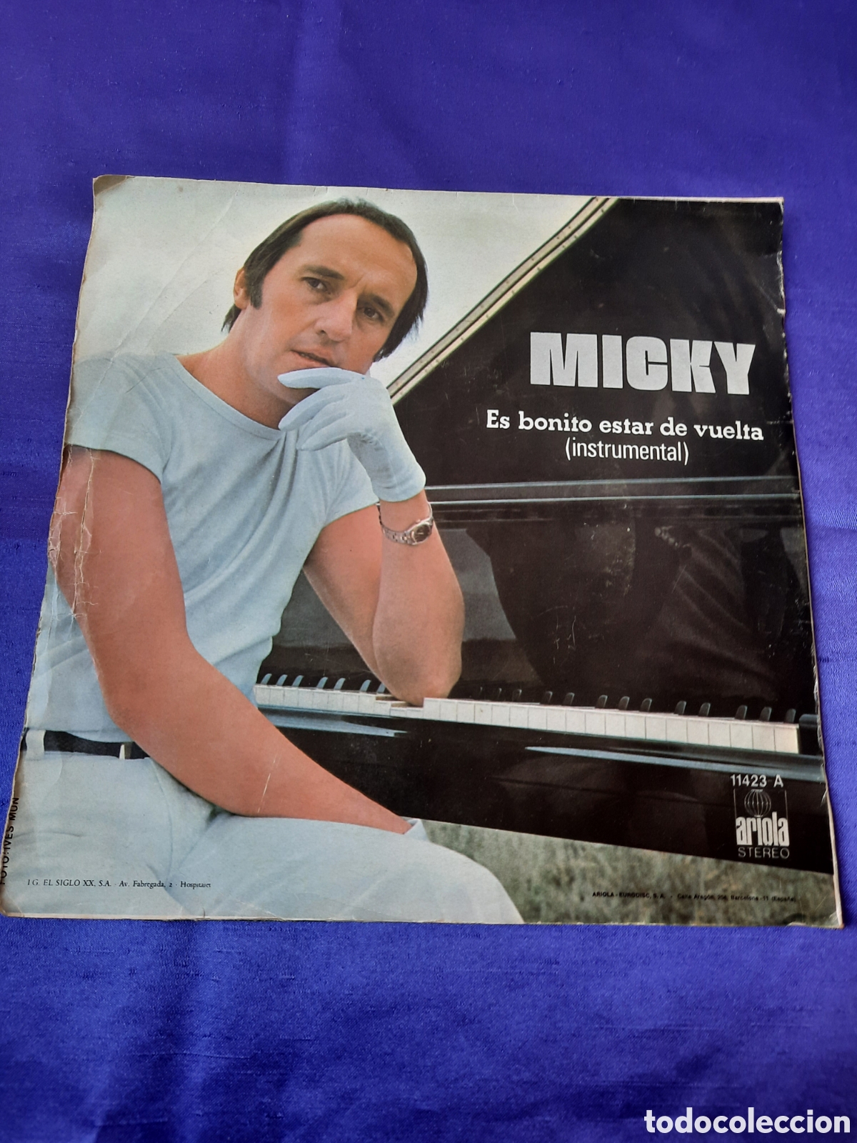 Discos de vinilo: Micky Suena el piano 1977. - Foto 2