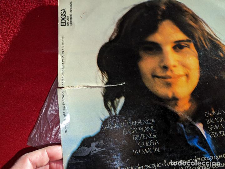 Discos de vinilo: TOTI SOLER El gat blanc LP 1973 Edigsa - Foto 2