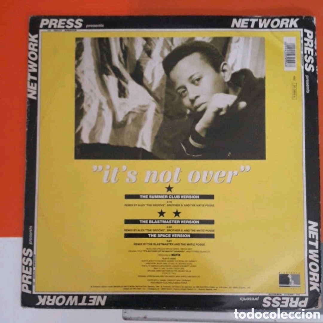 Discos de vinilo: Maxi single Beats 4 U&nbsp;Featuring&nbsp;Anthony Roach. Its Not Over - Foto 2