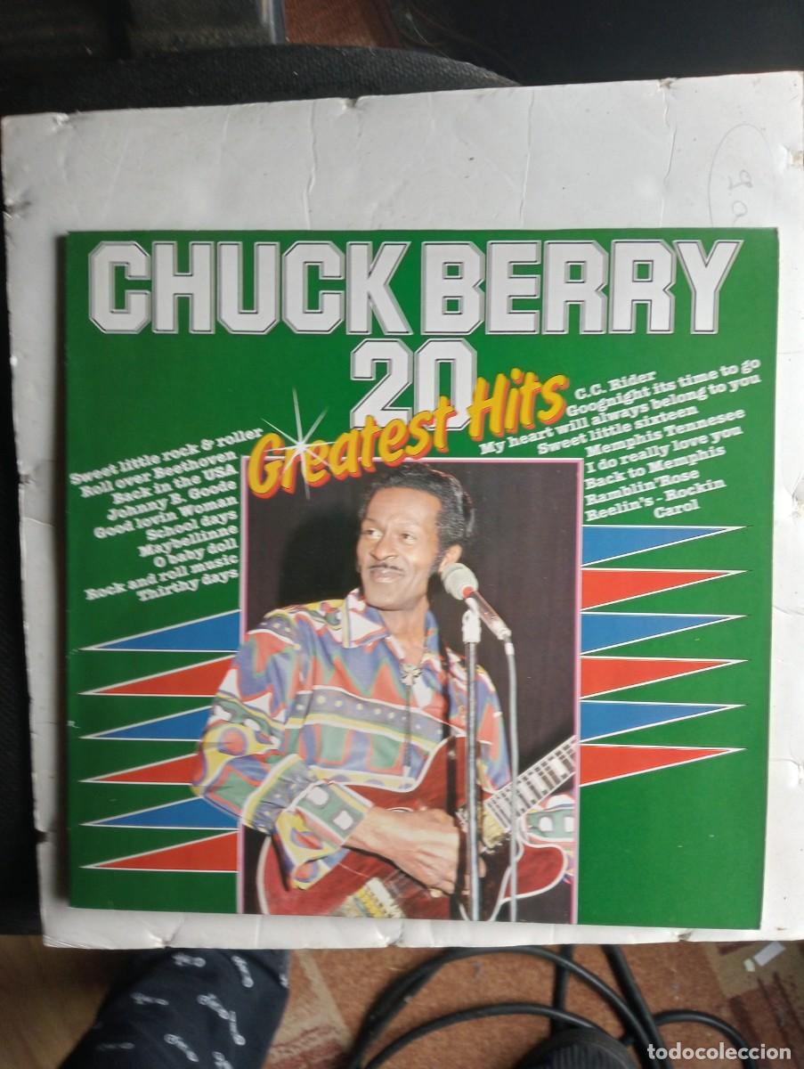 Discos de vinilo: chuck berry 20 greatest hits lp - Foto 1