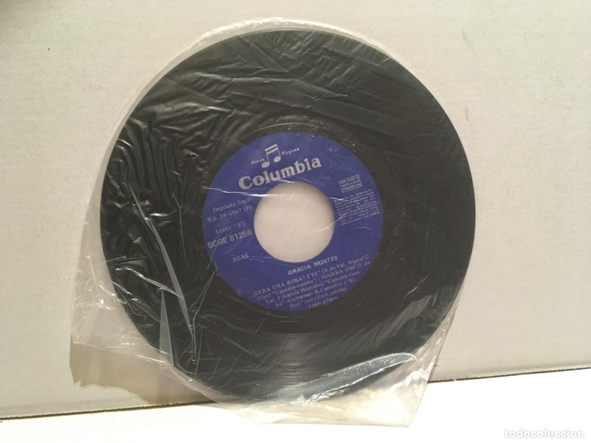 Discos de vinilo: SINGLE DE GRACIA MONTES A&Ntilde;OS 60 - Foto 3