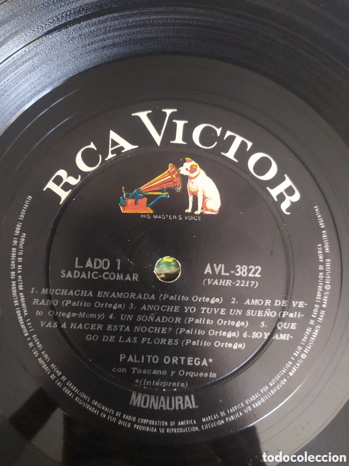 Discos de vinilo: Lp Palito Ortega.&nbsp;El Creador - Foto 3
