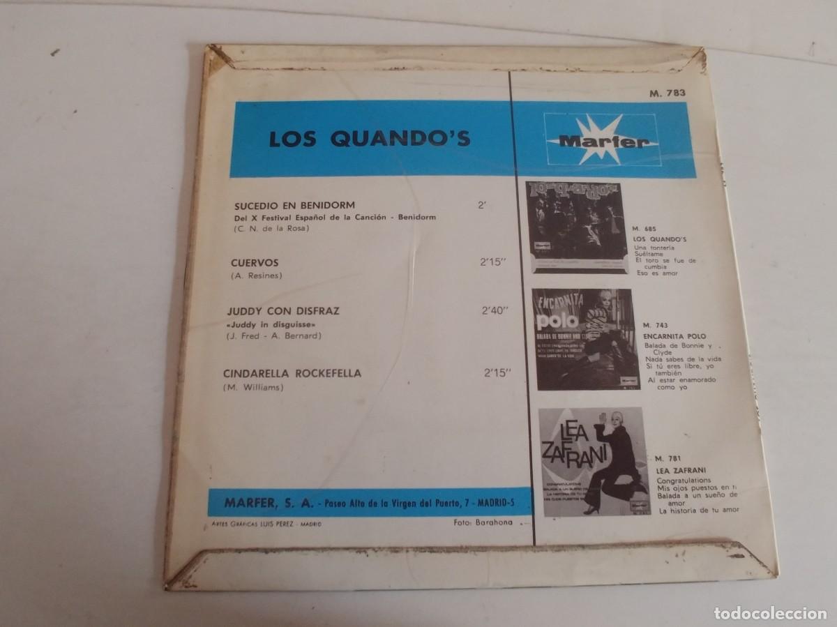 Discos de vinilo: LOS QUANDOS-EP SUCEDIO EN BENIDORM +3 - Foto 2