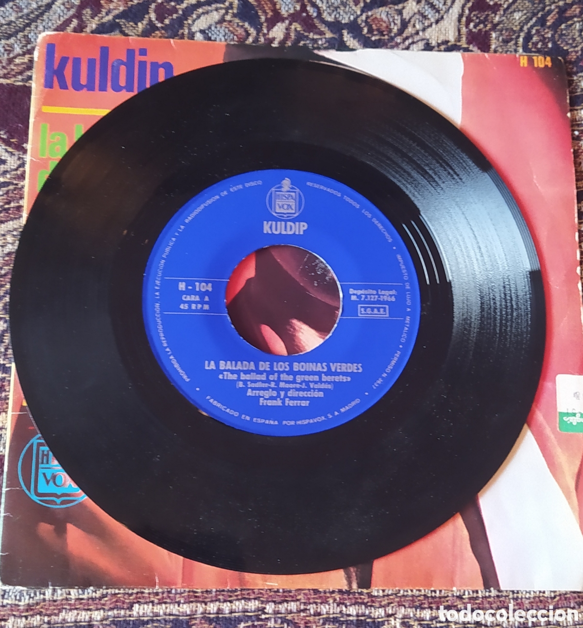 Discos de vinilo: DISCO SINGLE KULDIP 1966 - Foto 4