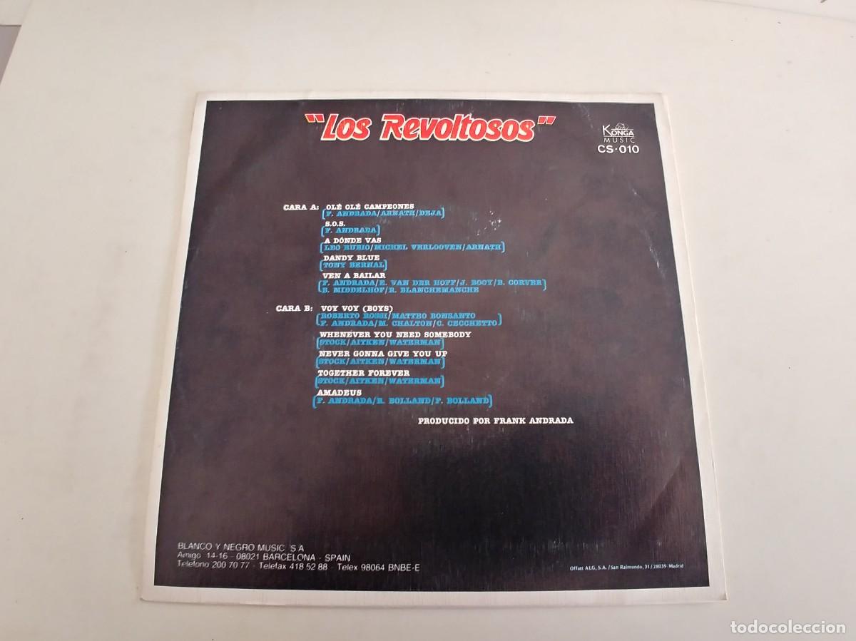 Discos de vinilo: LOS REVOLTOSOS-SINGLE REVOLTOSOS - Foto 2