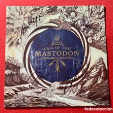 Discos de vinilo: MASTODON-FIRMADO CALL OF THE MASTODON. Lote 394919854