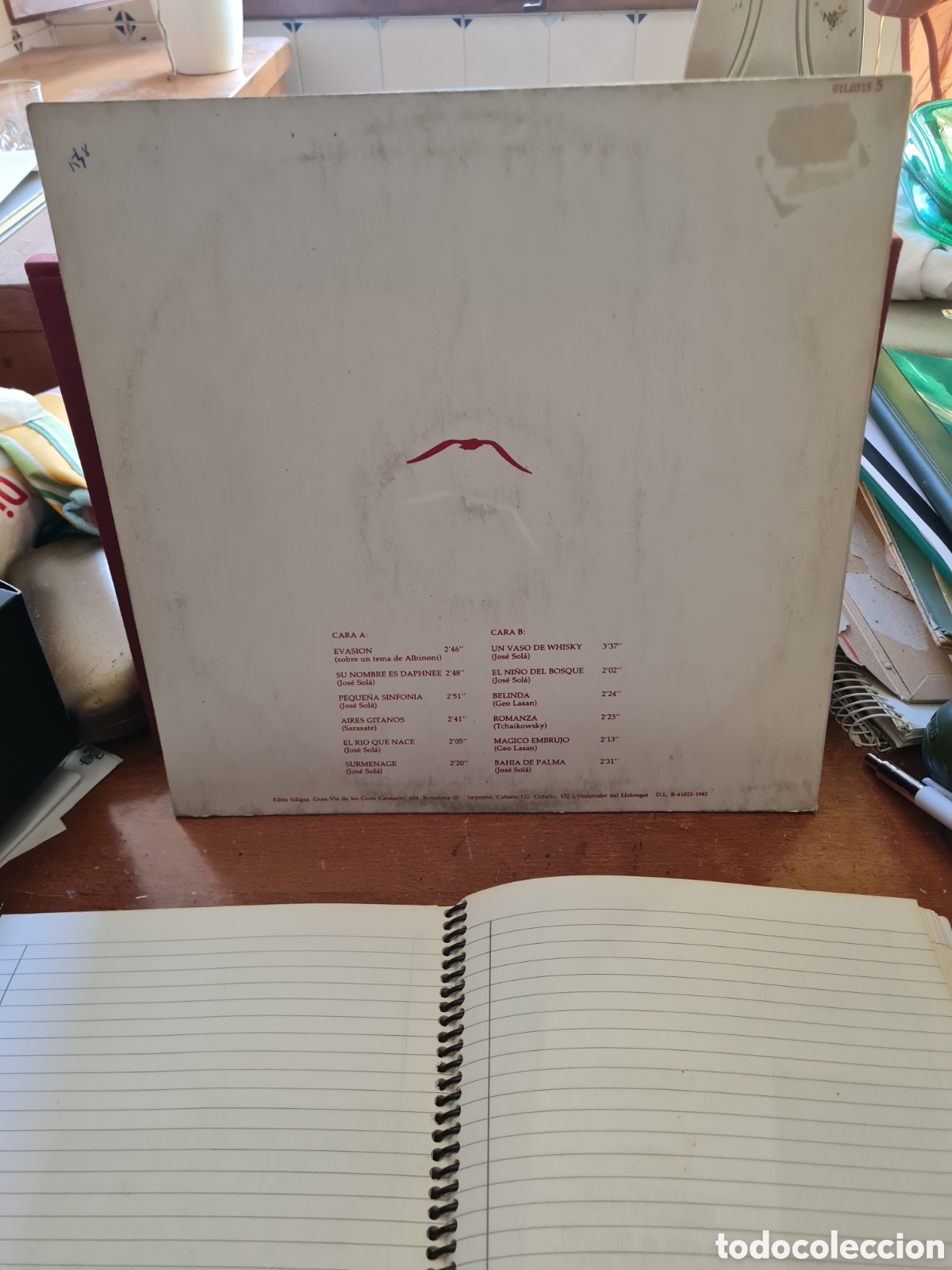 Discos de vinilo: VINILO EVASION JOSE SOLA - Foto 2