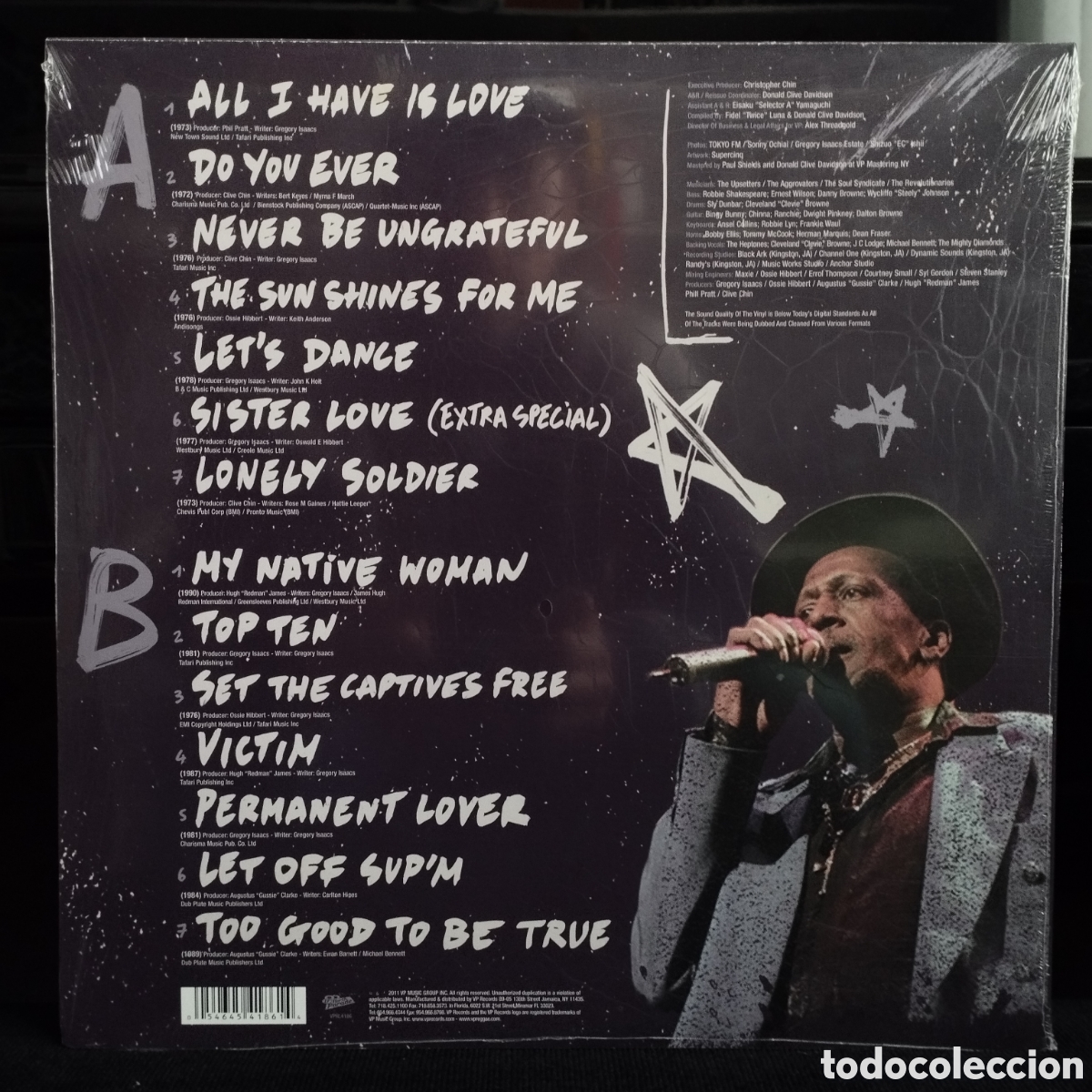 Discos de vinilo: Gregory Isaacs - The Ruler 1972-1990 LP US 2011 - Foto 2