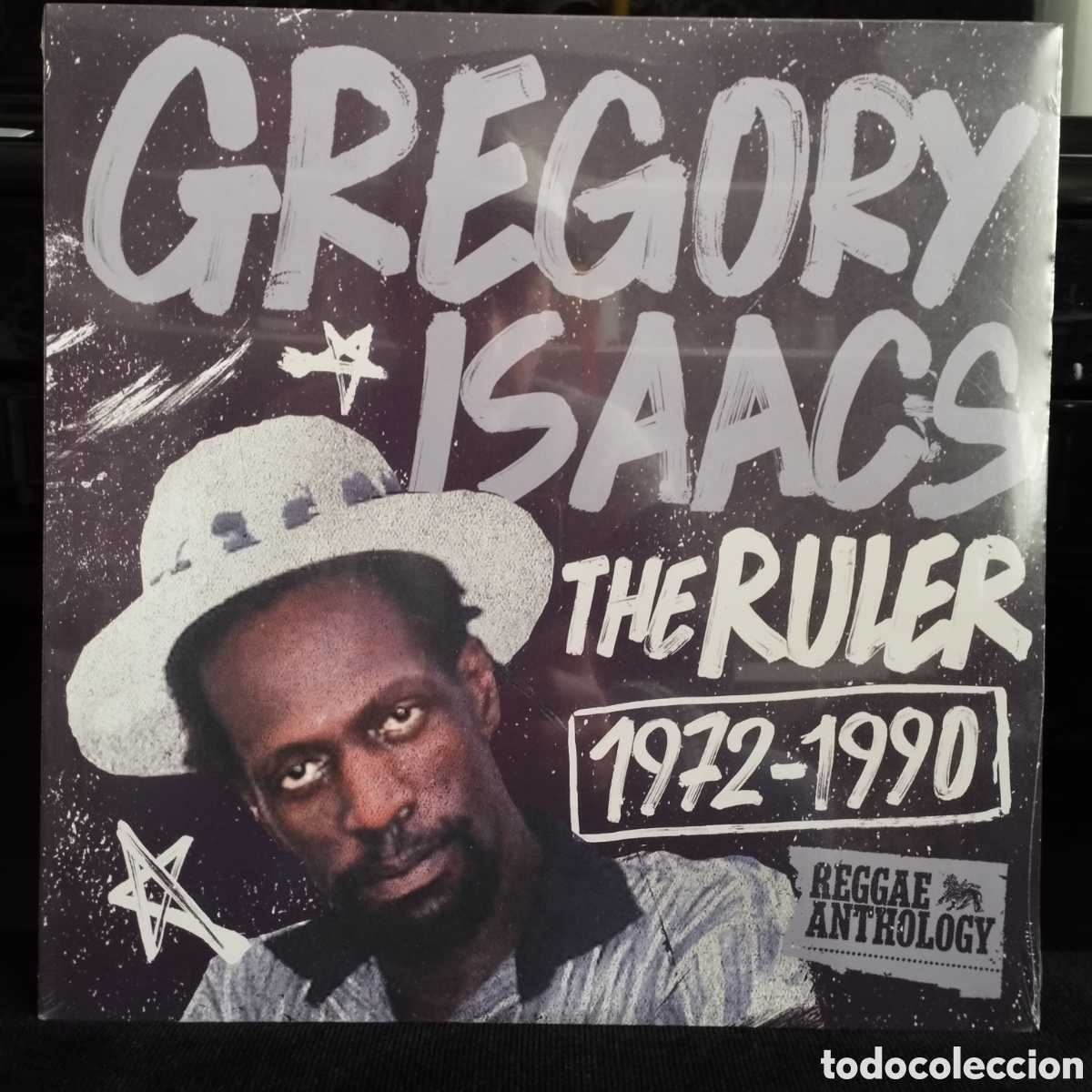 Discos de vinilo: Gregory Isaacs - The Ruler 1972-1990 LP US 2011 - Foto 1