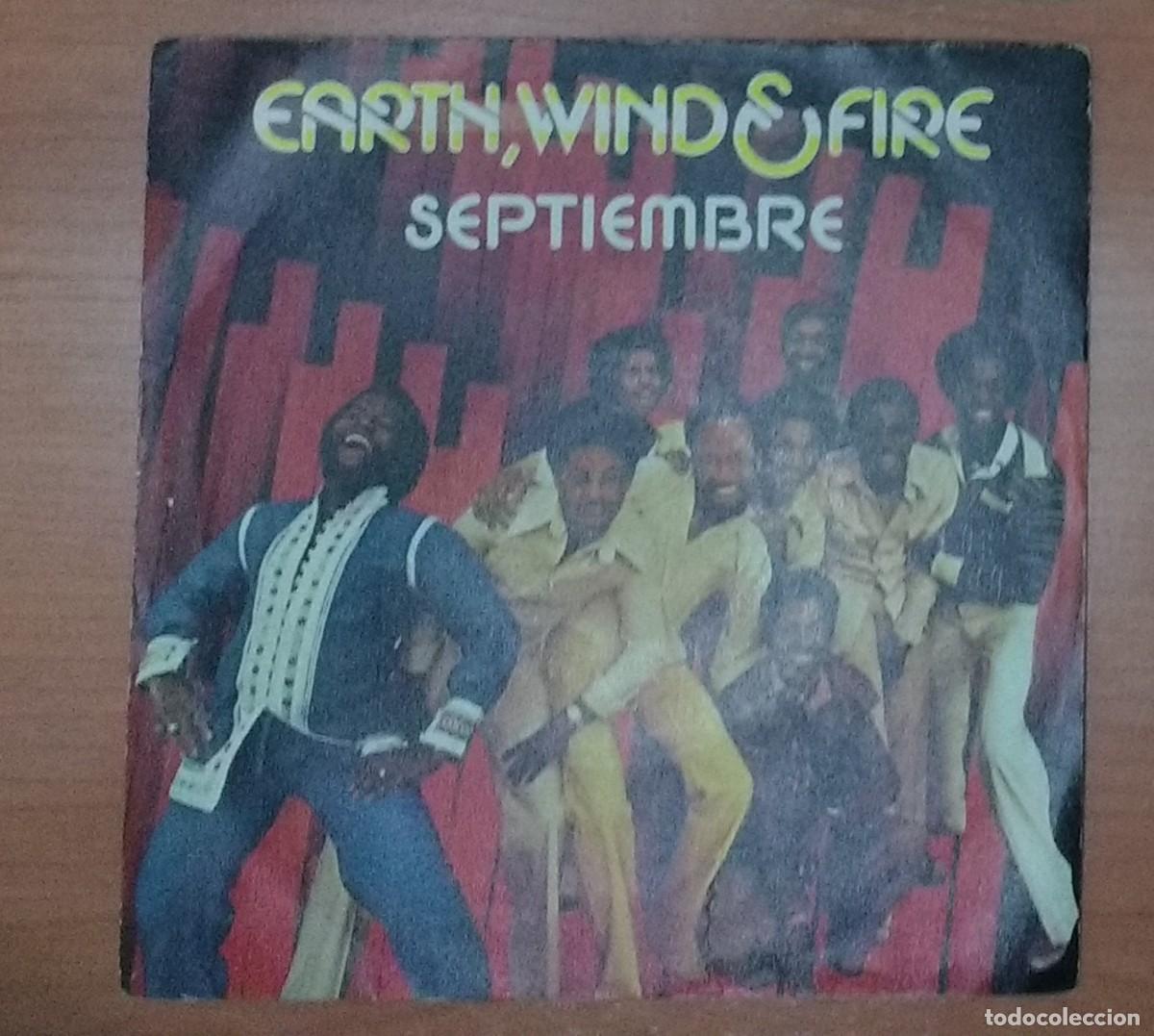Discos de vinilo: earth wind and fire. 1 disco single - Foto 1