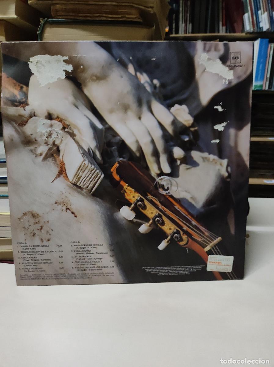 Discos de vinilo: Carlos Cano &ndash; Qu&eacute;date Con La Copla - Foto 2