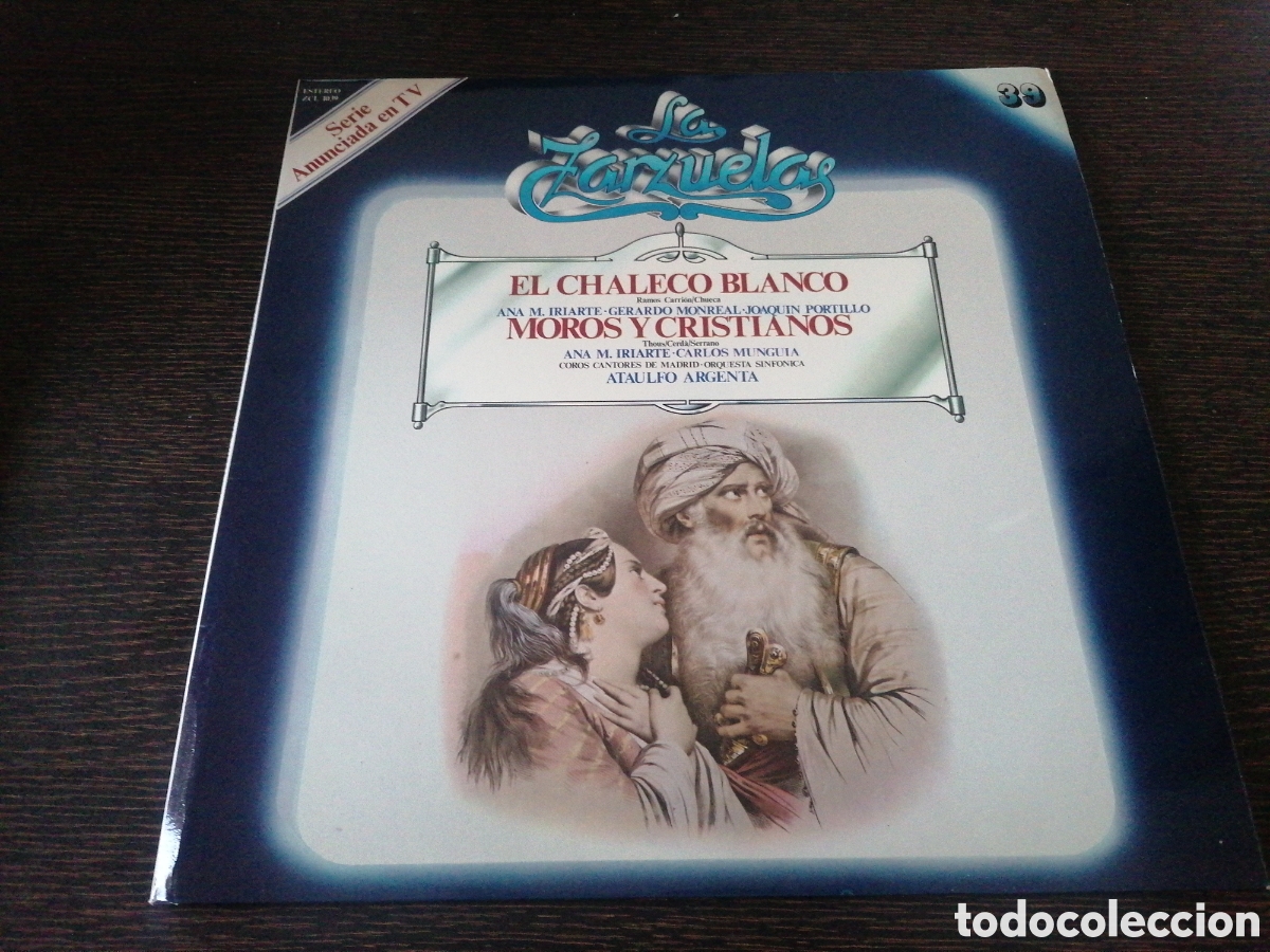 Discos de vinilo: La Zarzuela - El Chaleco Blanco Lp - Foto 1
