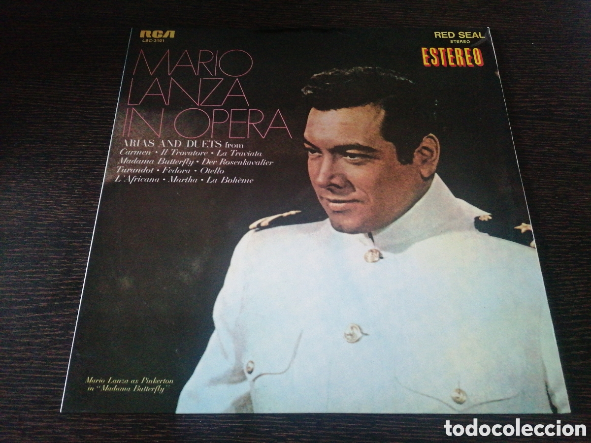 Discos de vinilo: Mario Lanza - In Opera LP 1970 - Foto 1