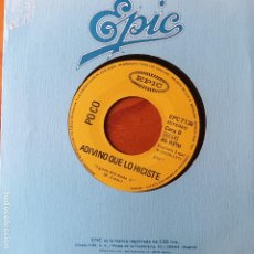 Discos de vinilo: POCO, VAMOS/ ADIVINO QUE LO HICISTE. SINGLE 1971