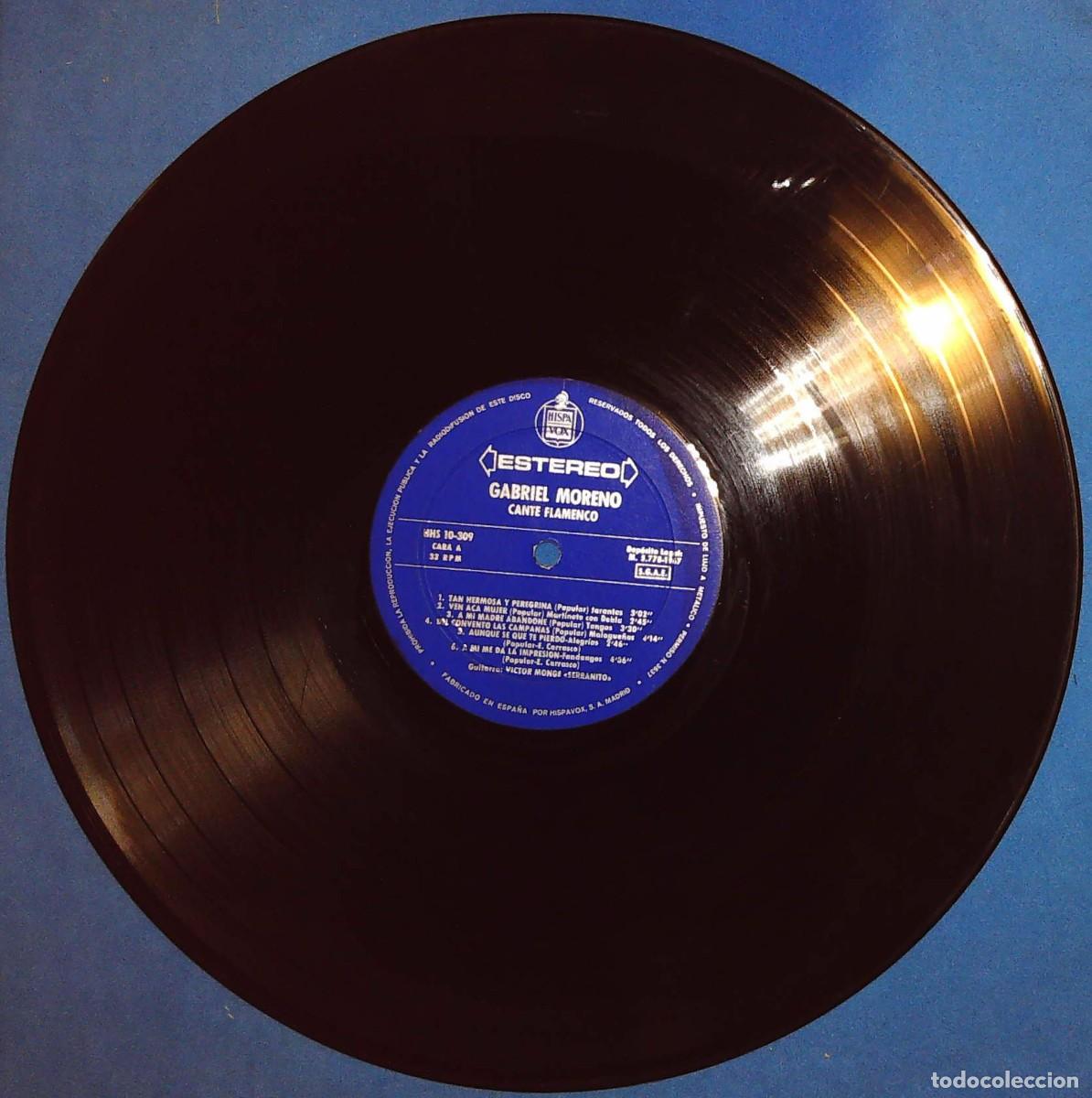 Discos de vinilo: 2 LPS DE GABRIEL MORENO - Foto 3