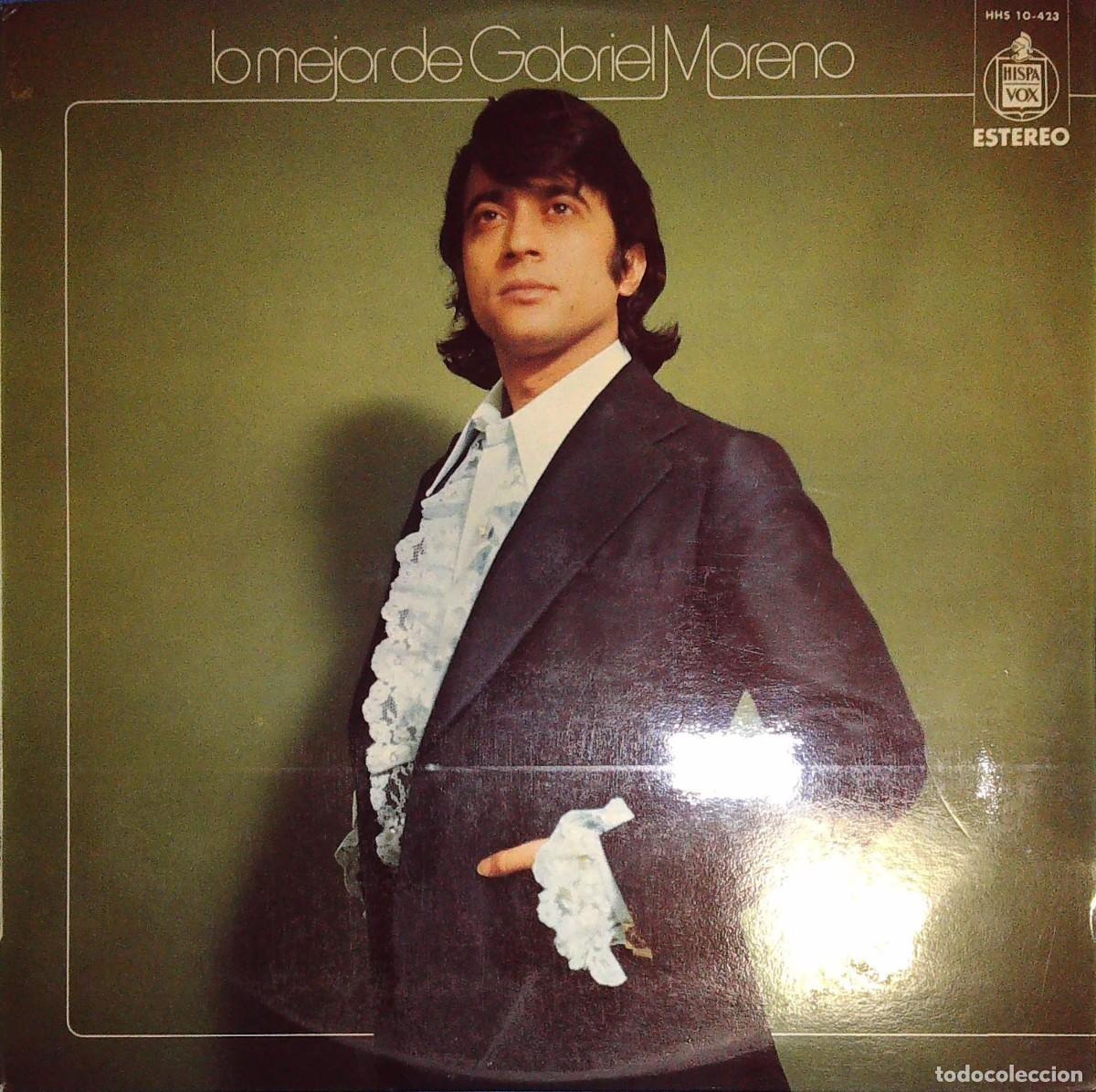 Discos de vinilo: 2 LPS DE GABRIEL MORENO - Foto 5