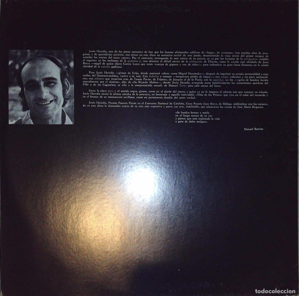 Discos de vinilo: 3 LPS DE JES&Uacute;S HEREDIA - Foto 12