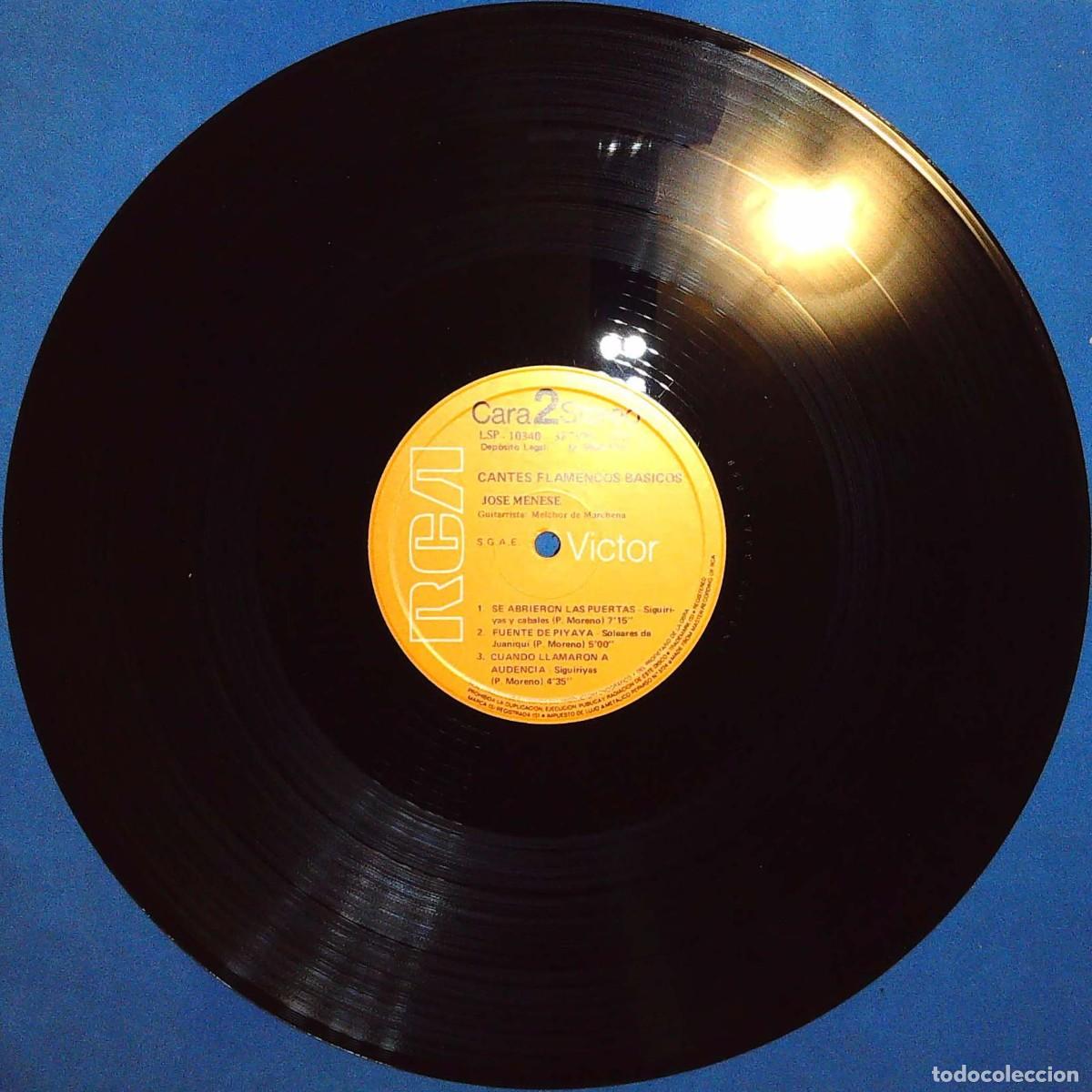 Discos de vinilo: 3 LPS DE JOS&Eacute; MENESE - Foto 4