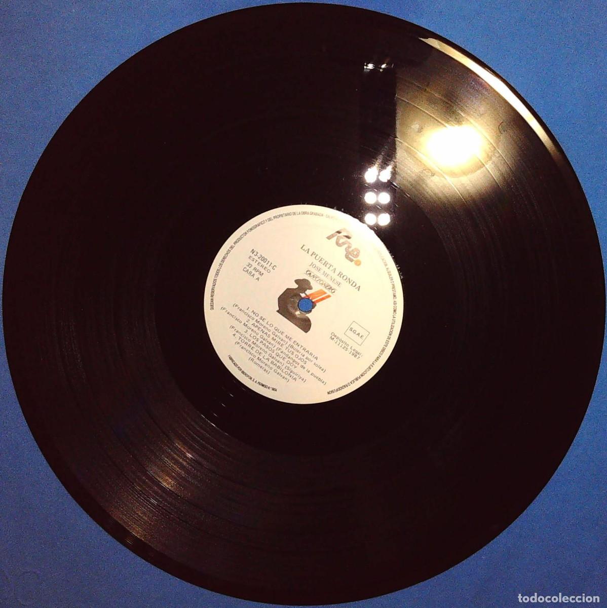 Discos de vinilo: 3 LPS DE JOS&Eacute; MENESE - Foto 8
