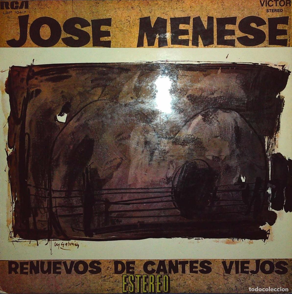 Discos de vinilo: 3 LPS DE JOS&Eacute; MENESE - Foto 10