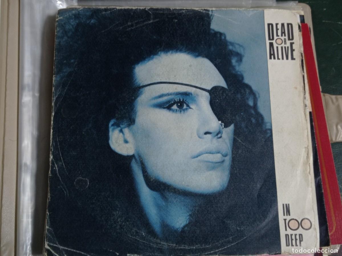 Discos de vinilo: Disco single In Too Deep Canci&oacute;n de Dead or Alive - Foto 1