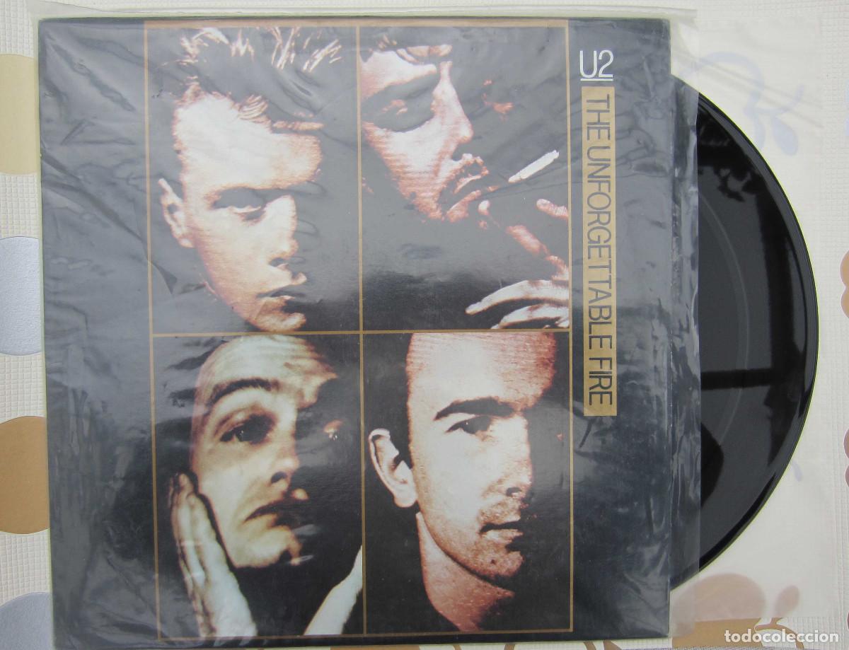 Discos de vinilo: DISCO LP VINILO U2 - THE UNFORGETTABLE FIRE - Foto 1