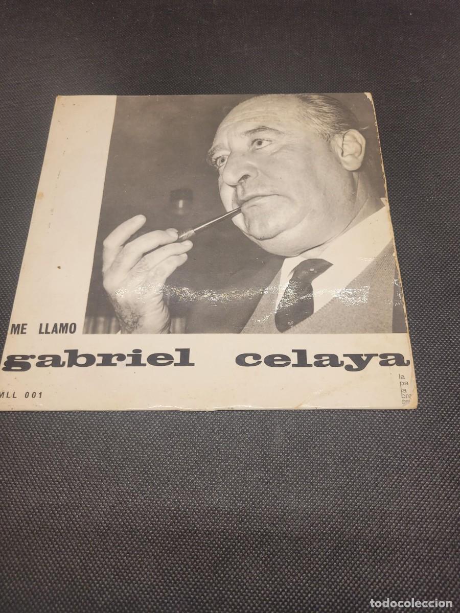Discos de vinilo: GABRIEL CELAYA VINILO SINGLE Poeta - Foto 1