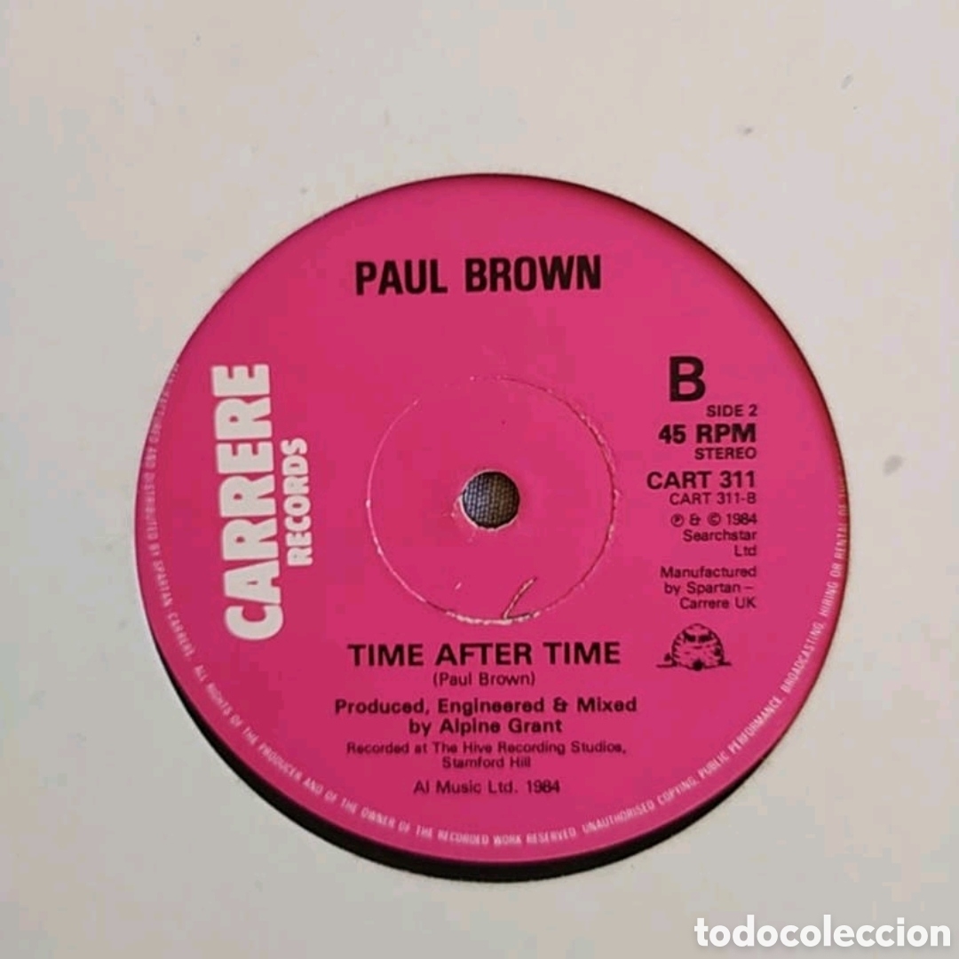 Discos de vinilo: Maxi single Paul Brown. Were Havin Fun - Foto 4
