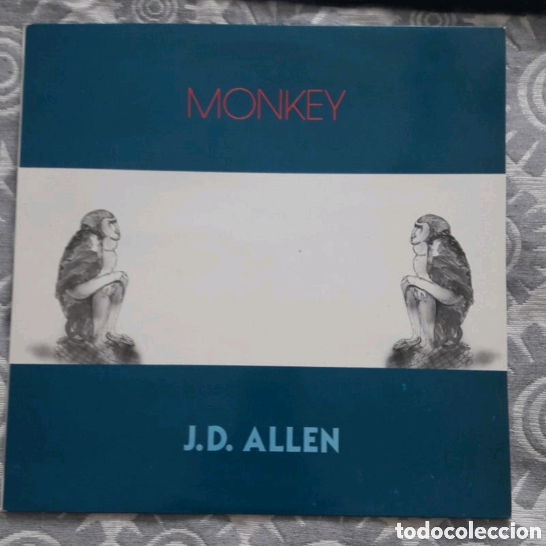 Discos de vinilo: Maxi single J.D. Allen. Monkey - Foto 1
