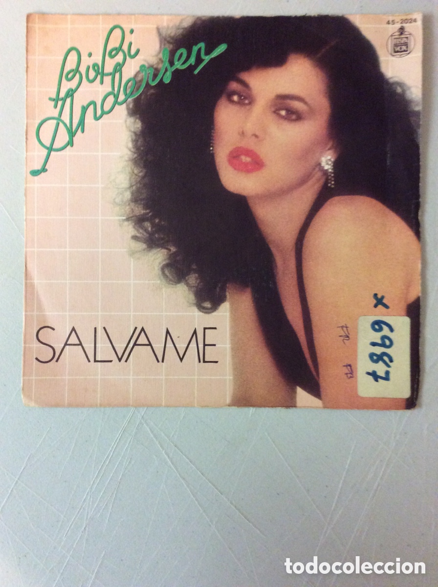 Discos de vinilo: Bibi Andersen. S&aacute;lvame. Al-Al-Al. - Foto 1