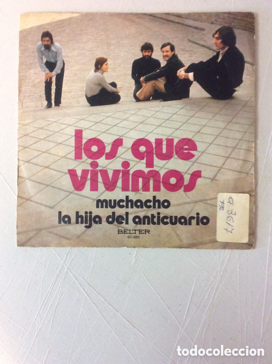 Disques de vinyle: Los que vivimos. Muchacho. La hija del anticuario.
