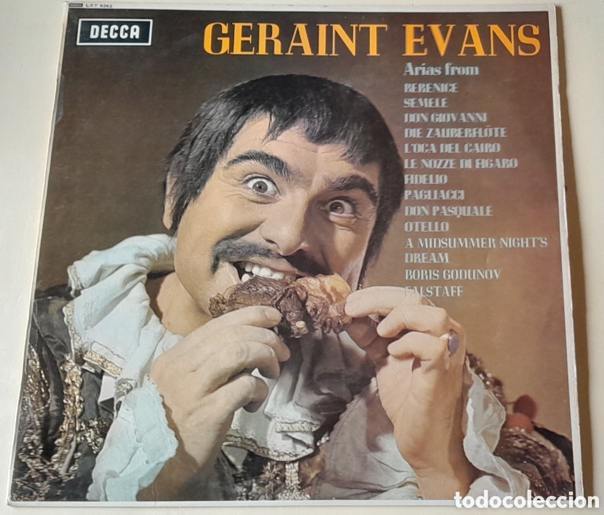 Discos de vinilo: GERAINT EVANS - OPERATIC RECITAL - LORCHESTRE DE LA SUISSE ROMANDE - BRYAN BALKWILL - Foto 1