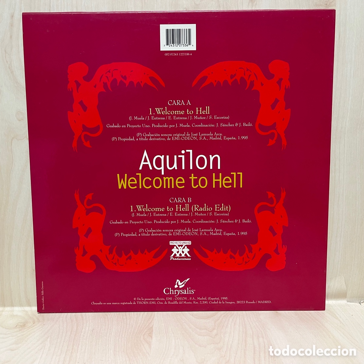 Discos de vinilo: Aquilon - Welcome To Hell (12&rdquo;, Maxi) - Foto 2