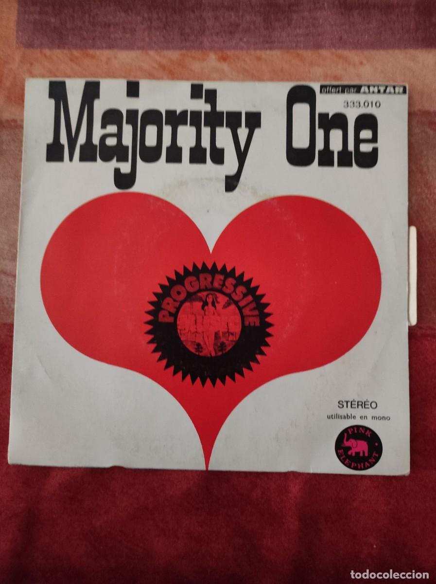 Discos de vinilo: Majority One &ndash; Because I Love / Get Back Home - 1971 - Foto 1