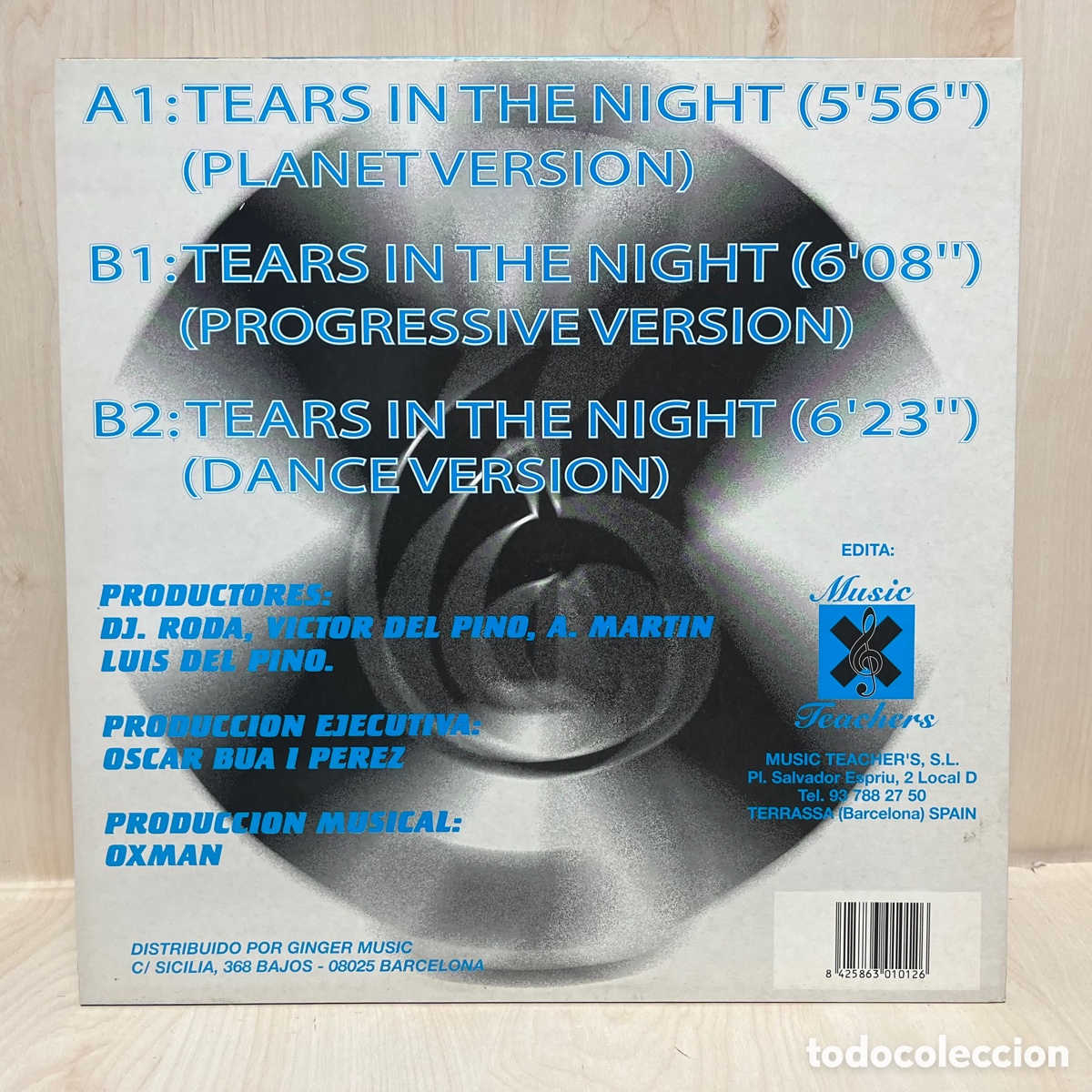 Discos de vinilo: Scream - Tears In The Night (12&rdquo;) - Foto 2