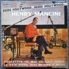Dischi in vinile: HENRY MANCINI - EP SPAIN 1963 - DESDE HOLLYWOOD .... BOCACCION'70 + 3
