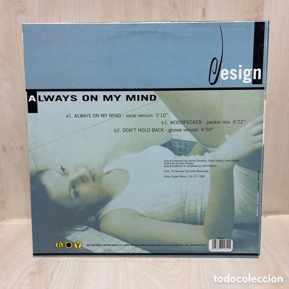 Discos de vinilo: Design - Always On My Mind (12&rdquo;) - Foto 2
