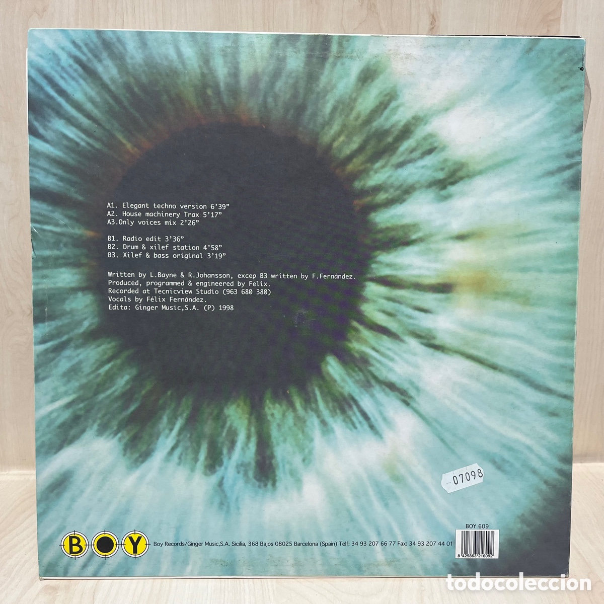 Discos de vinilo: Master Voice - Proccess (12&rdquo;) - Foto 2