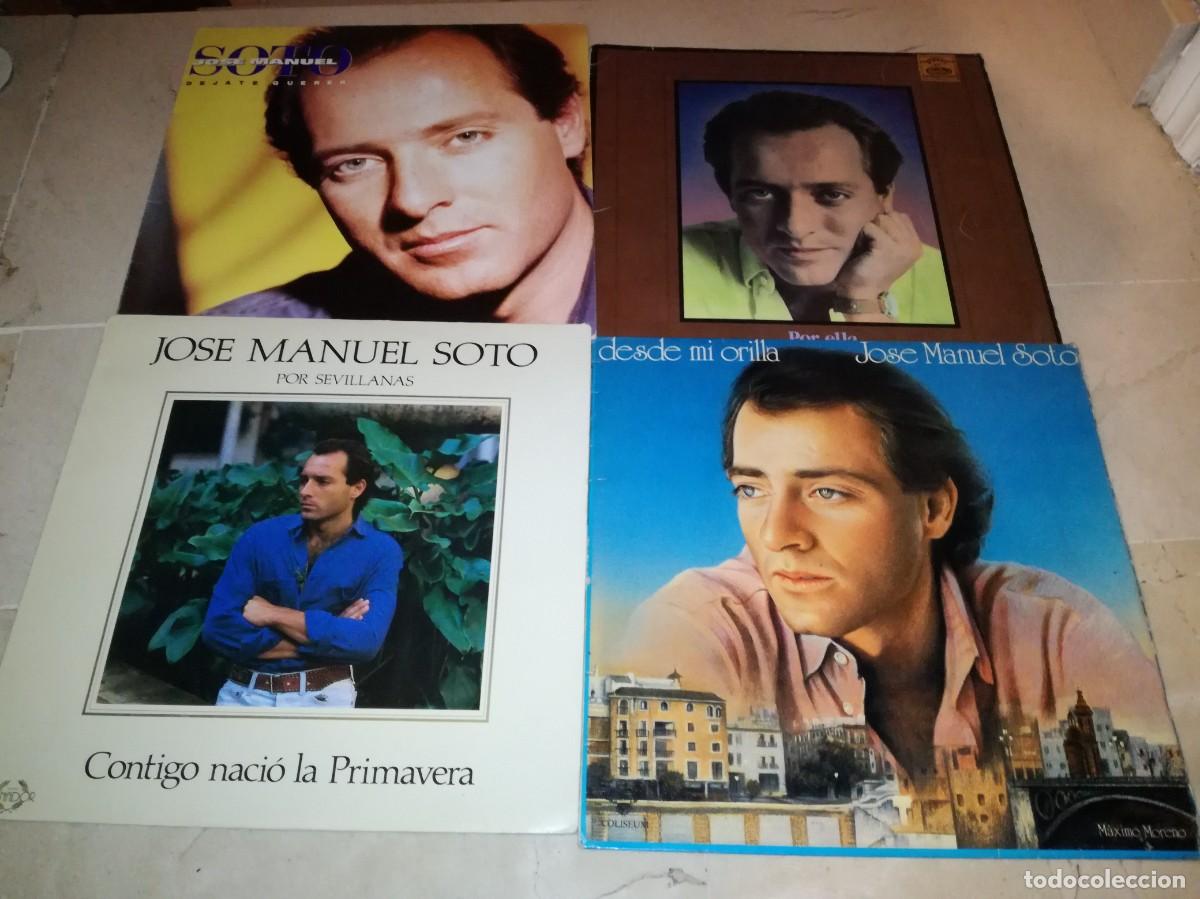 Discos de vinilo: LOTE DE 4 LPS DE JOSE MANUEL SOTO - Foto 1
