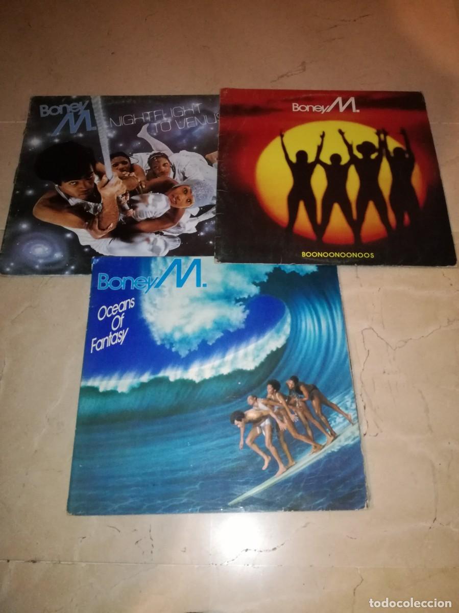 Discos de vinilo: LOTE DE 3 LPS DE BONEY M - Foto 1